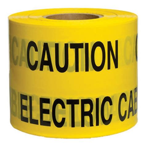 caution tape around electrical box|electrical warning tape for underground.